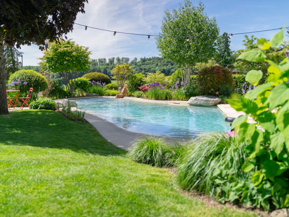 BIO-Design Pool im Garten